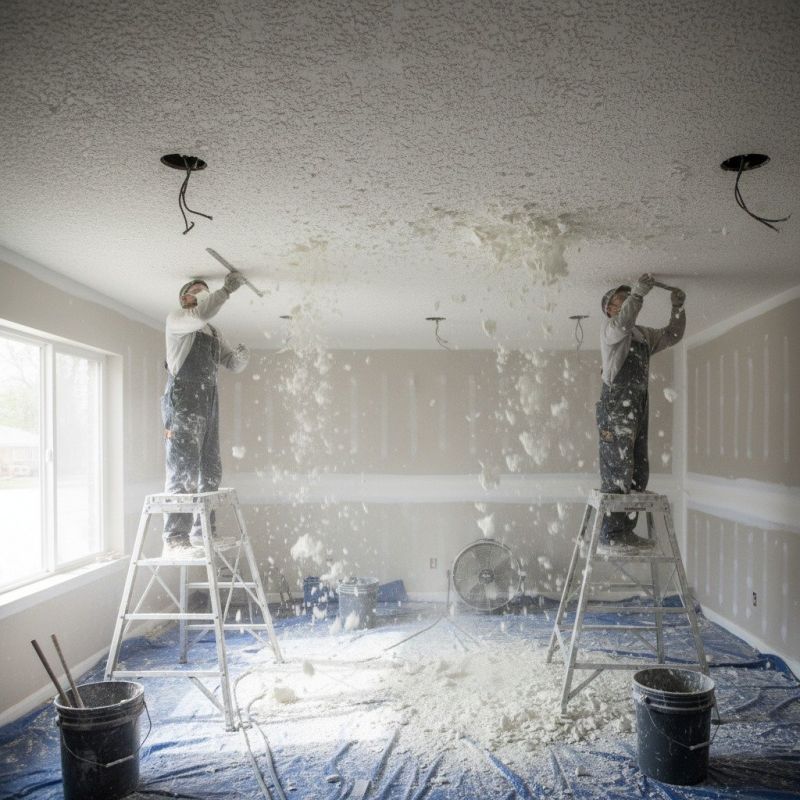 Swirl Ceiling Removal